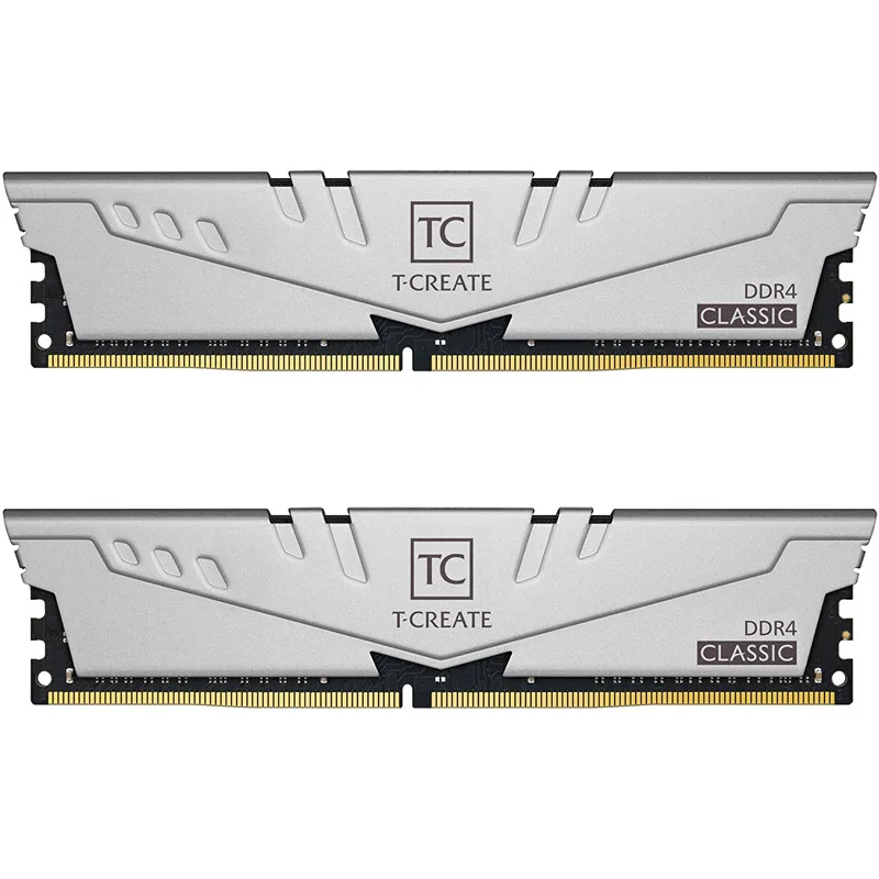 

TEAMGROUP T-Create Classic 10 л DDR4 16 Гб комплект (2x8 ГБ) 3200 МГц (PC4 25600) CL22 модуль оперативной памяти для настольного компьютера