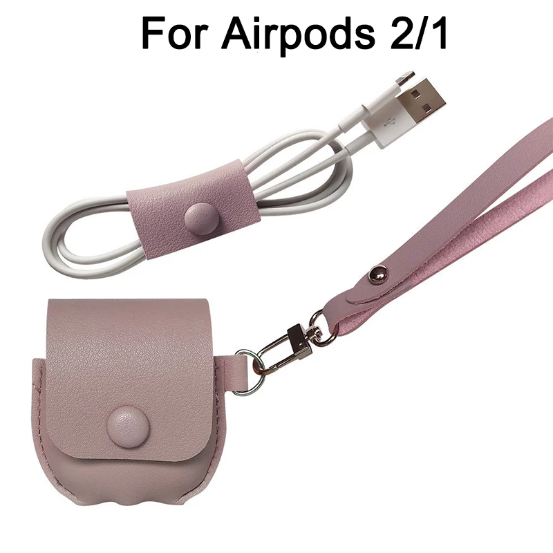 Сказочный кожаный чехол для Apple Airpods Pro, противоударный ремешок для наушников, чехол для AirPods 3 2 1, чехол для зарядки, защитный чехол