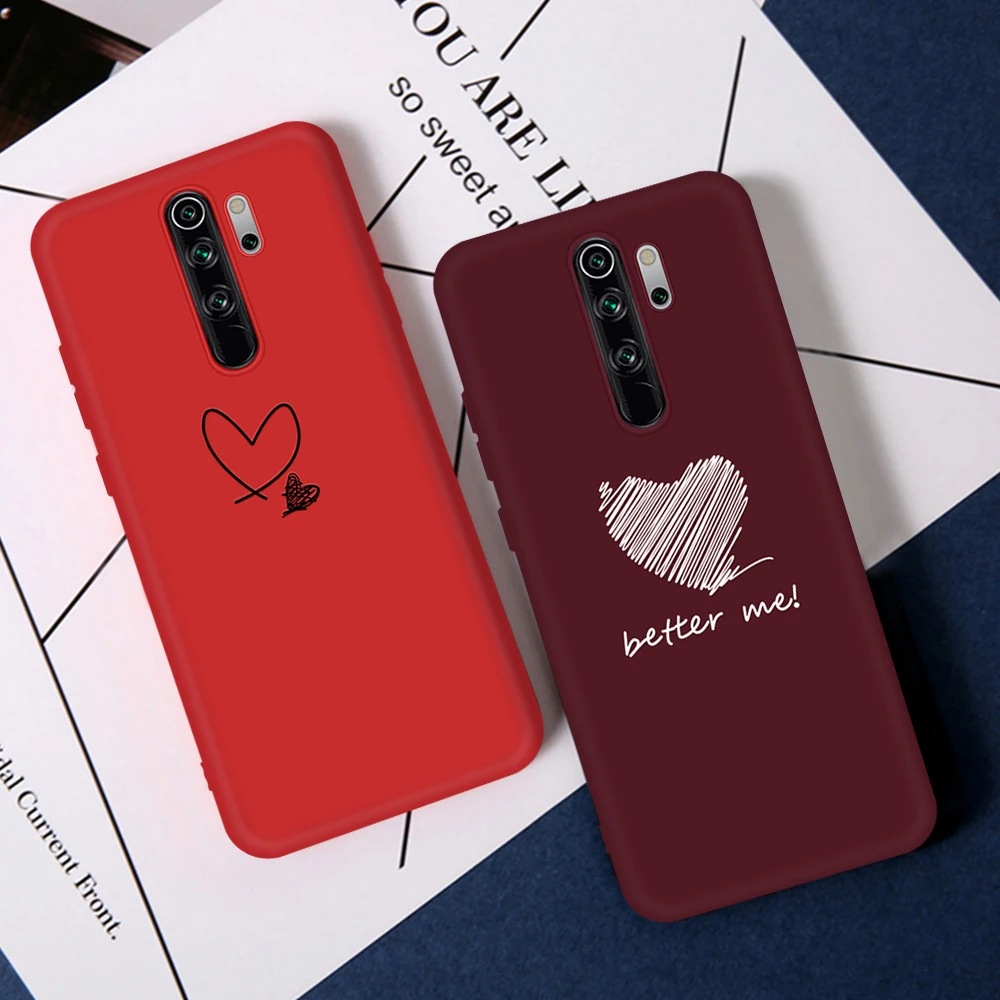 Чехол винно-красного цвета с узором для Xiao mi red K20 Pro 7 7A 6A Note 8 6 5 9 SE A2 A3 Lite 9T CC9 CC9E