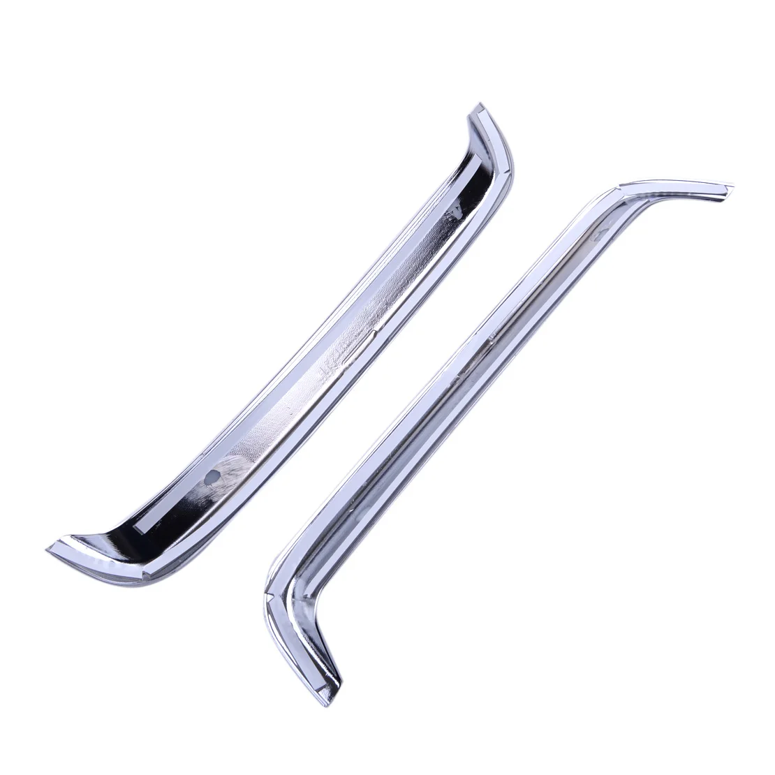 

2pcs Silver Plastic Rear Tail Fog Light Lamp Eyebrow Cover Trim Moulding Fit For Cadillac XT4 2018 2019