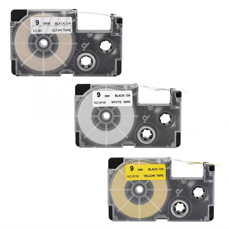 Лента для принтера 9 мм ленточного картриджа объектива с оптическими зумом Casio