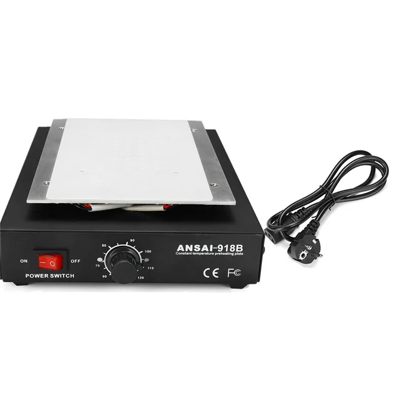 220V EU Plug 110 в США/220 В ЕС ЖК-экран сепаратор нагревательная платформа пластина для снятия стекла телефон ремонт машина Авто тепло гладкая пластина станция - Цвет: 220V EU Plug