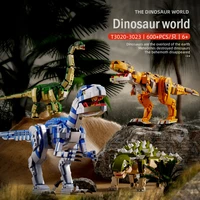 jurassic dinosaur world mosasaur building blocks brachiosaurus tyrannosaurus model building blocks children gift toys