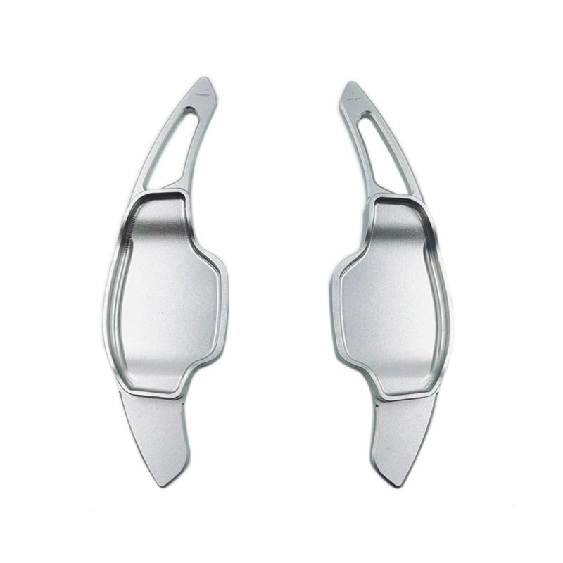 Серебро весло переключения рулевого колеса расширения подходят для Cadillac xT5 CT6 |