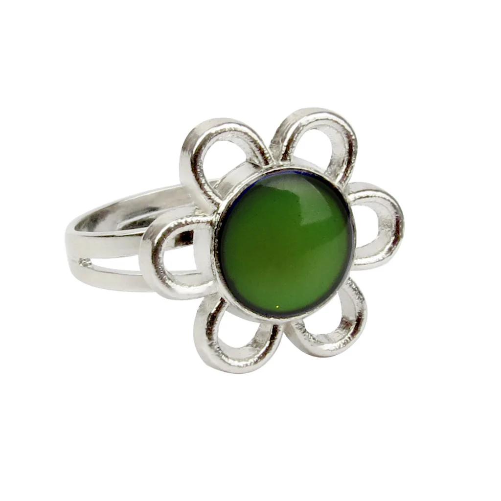 

JUCHAO Sunflower Mood Ring Wholesale
