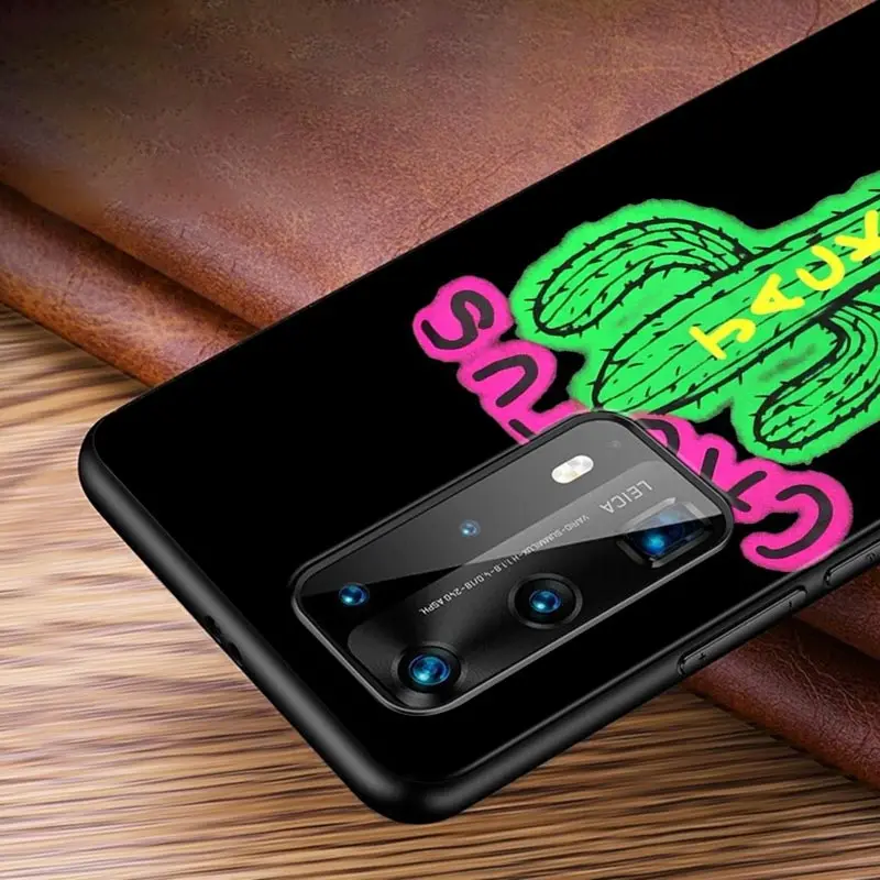 

Trend Cactus Jack For Huawei P Smasrt 2018 2019 2020 2021 Smart S/Z Smart Plus Smart Pro Black Soft Cover Phone Case