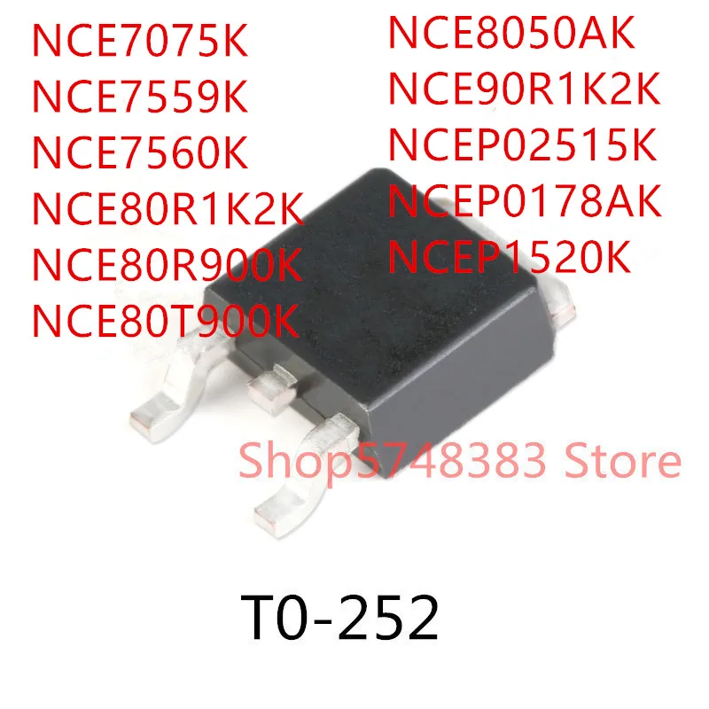 10 шт. NCE7075K NCE7559K NCE7560K NCE80R1K2K NCE80R900K NCE80T900K NCE8050AK NCE90R1K2K NCEP02515K NCEP0178AK NCEP1520K TO 252|Аксессуары