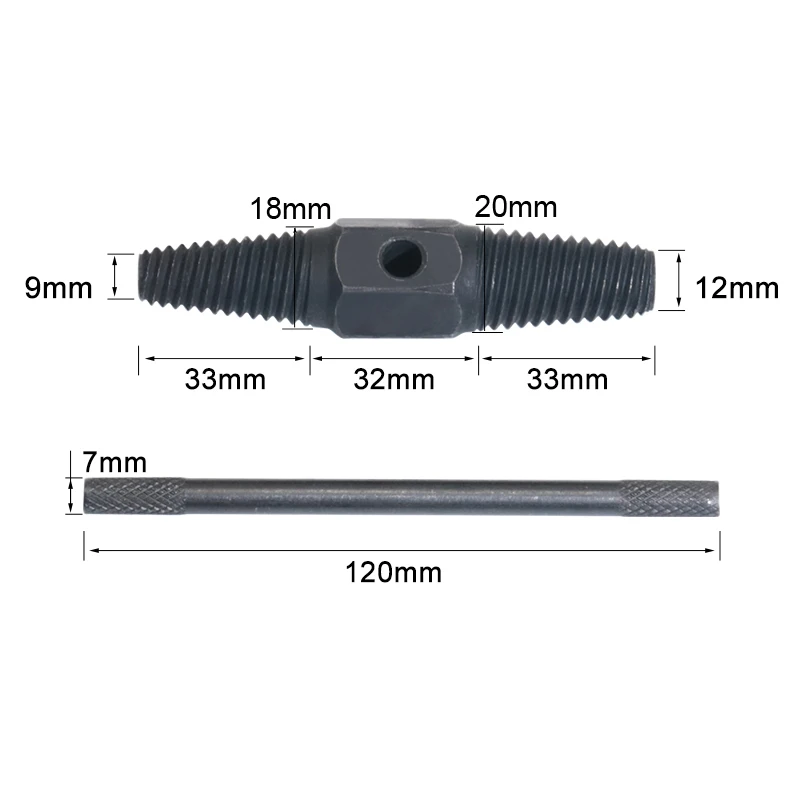 Экстрактор винтов для водопроводных труб 1/2 дюйма 3/4 экстрактор сломанных болтов