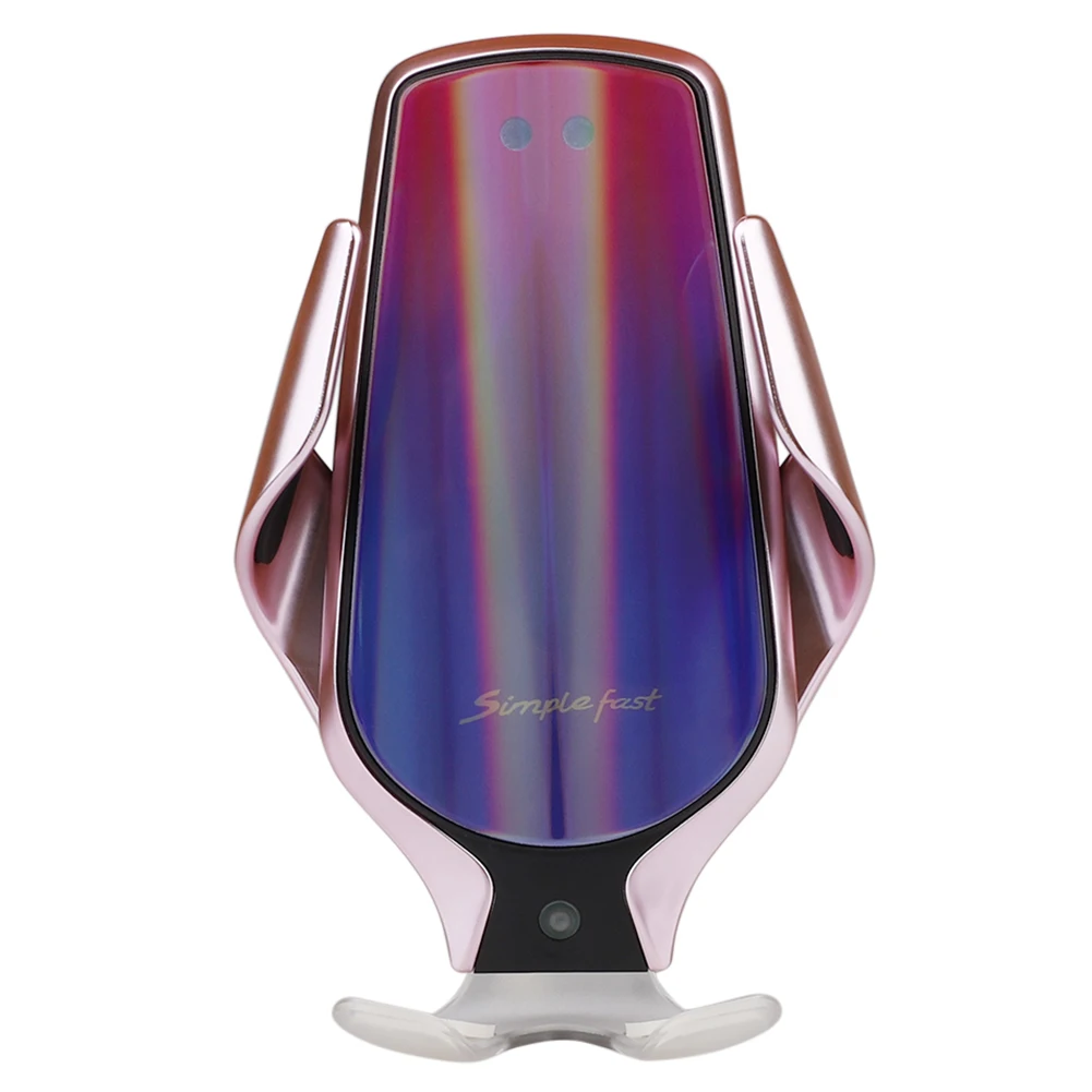 

Wireless Car Infrared induction Fast Charger R9 Fast Charging Phone Holder Mount for iPhone Huawei Samsung Fast Wireless Charger