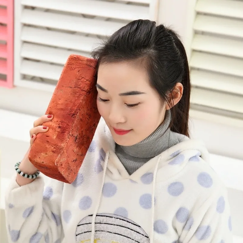Имитация кирпичной подушки под голову индивидуальная креативная забавная