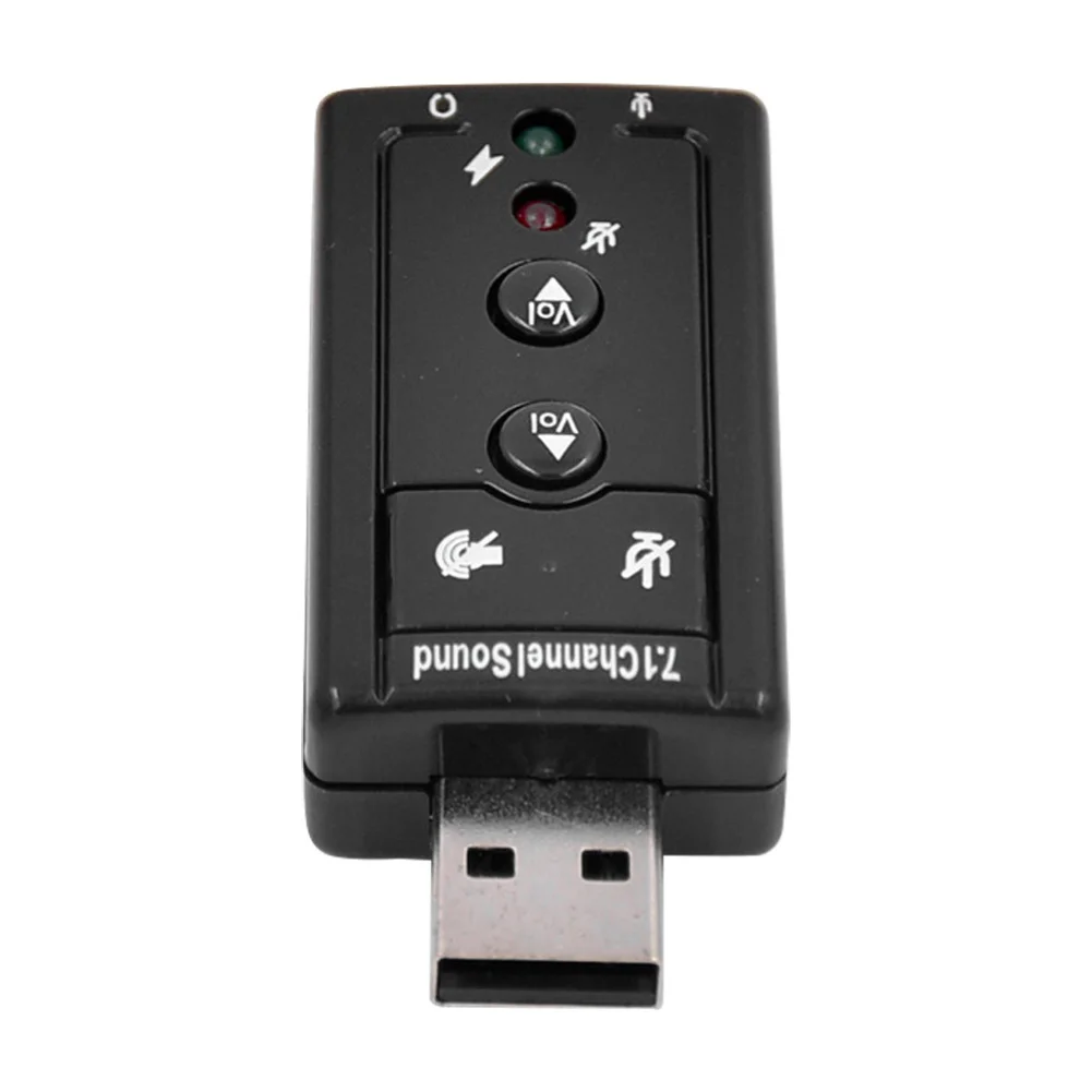 

New DIMAN-HD02 External USB Virtual 7.1 Channel Sound Card Audio Adapter for Laptop PC