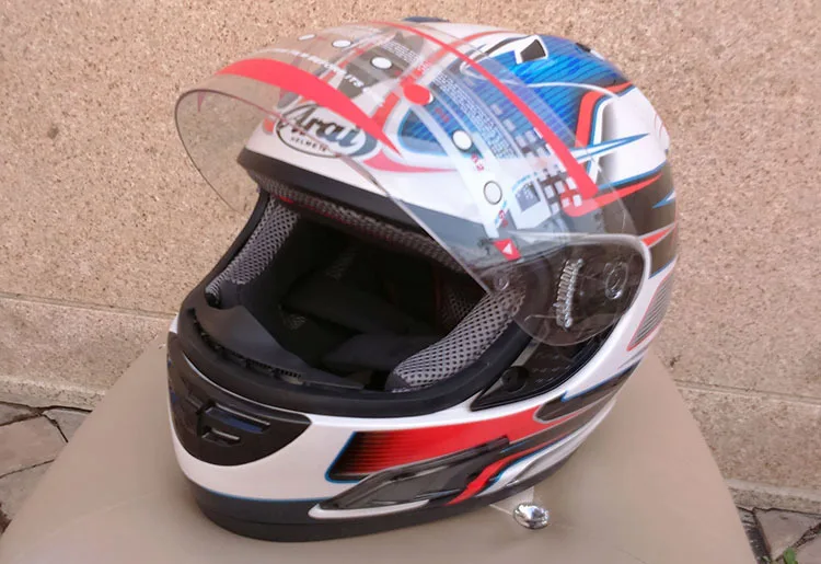 Мотоциклетный шлем ARAI helmet Rx7-top RR5 pedro мотоциклетный шлем - Цвет: 2