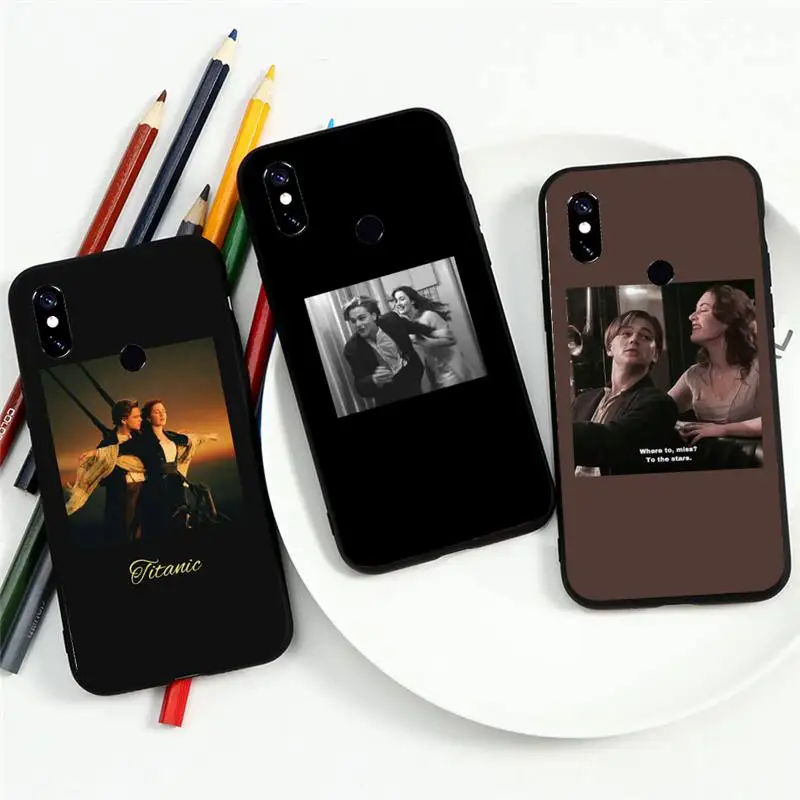 

Romantic Titanic movie aesthetics art Phone Case For Xiaomi Redmi note 7 8 9 t s 10 A pro lite funda shell coque cover