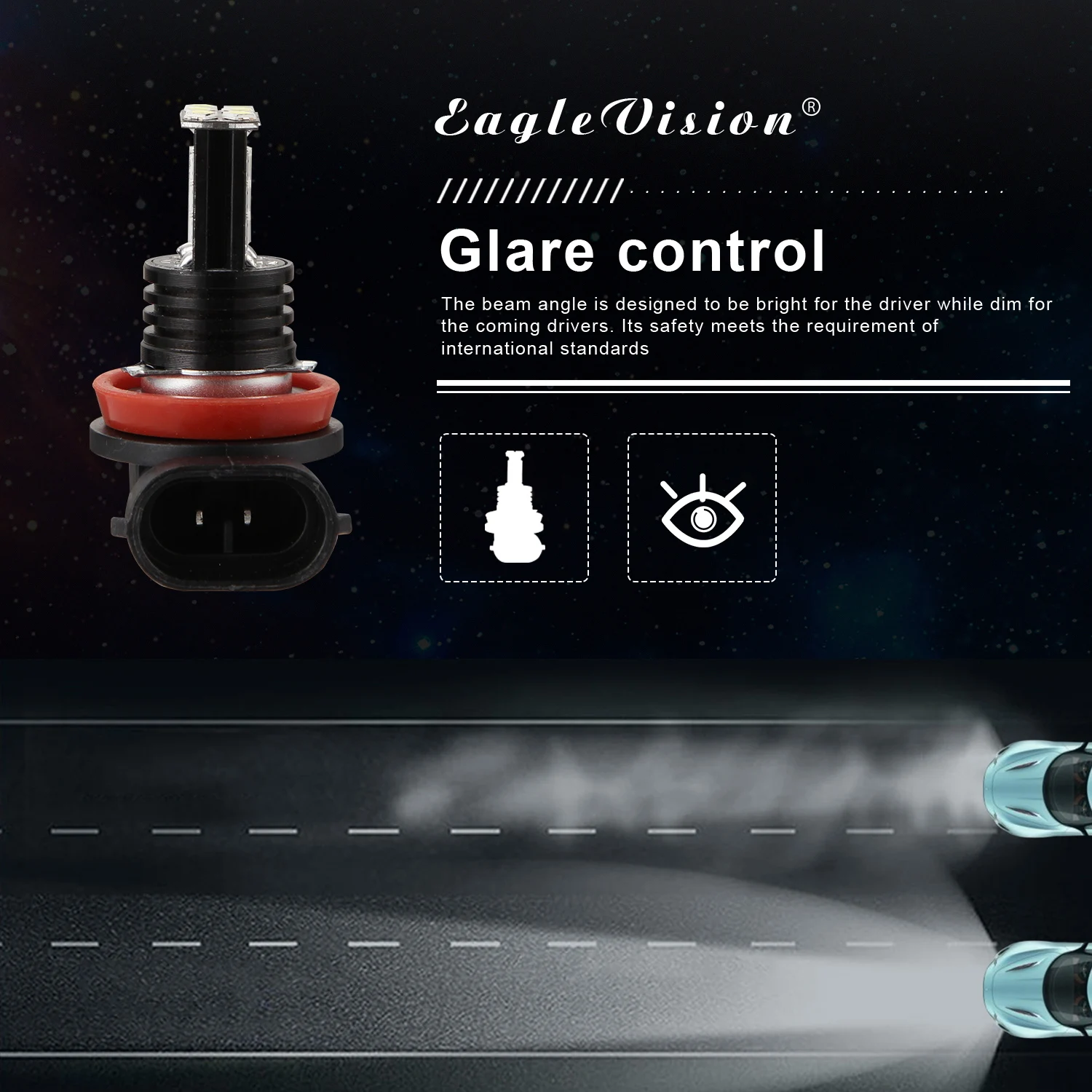 

2PCS H8 H11 Led HB4 9006 HB3 9005 Fog Lights Bulb 3030SMD 1200LM 6000K White Car Driving Running Lamp Auto Leds Light 12V 24V