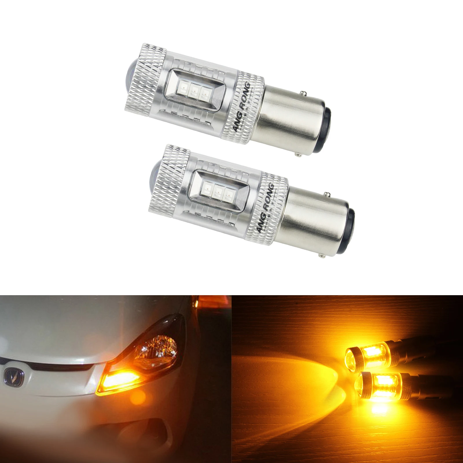 

Светодиодный индикатор Заднего Хода ANGRONG 1157 BAY15D 380 P21/5W