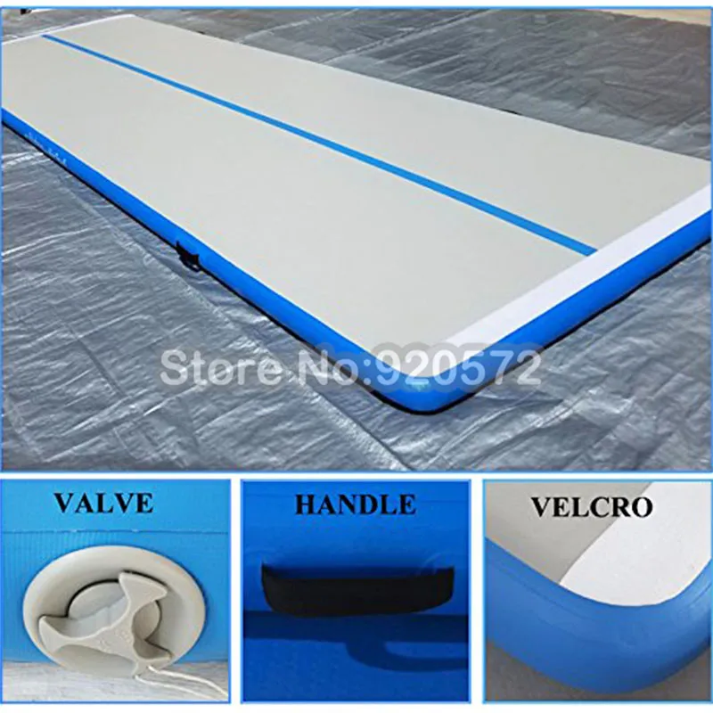 

Factory Sale! 6x1x0.2m Inflatable Gymnastics Mat Air Track Tumbling Mat Inflatable Gymnastics Airtrack For Training With a Pump
