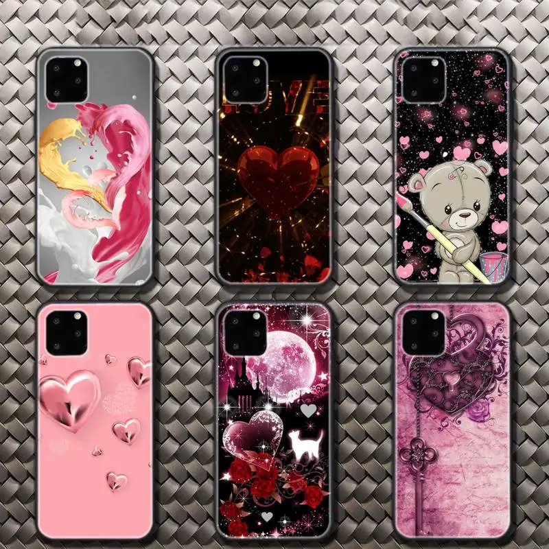 

Colorful Hearts Phone Case For Iphone 6 6s 7 8 Plus XR X XS XSmax 11 12 13 Pro Mini Max