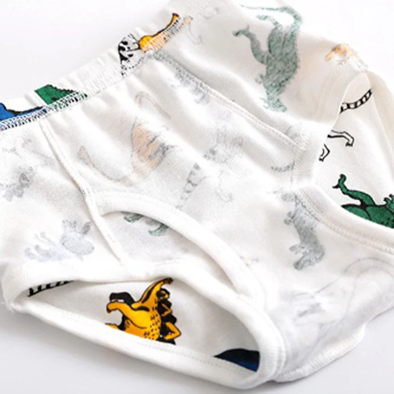 Calzoncillos estampados para ni&ntilde;os de 2 a 10 a&ntilde;os, ropa interior de dibujos animados, B&oacute;xer, 3 unids/lote-5