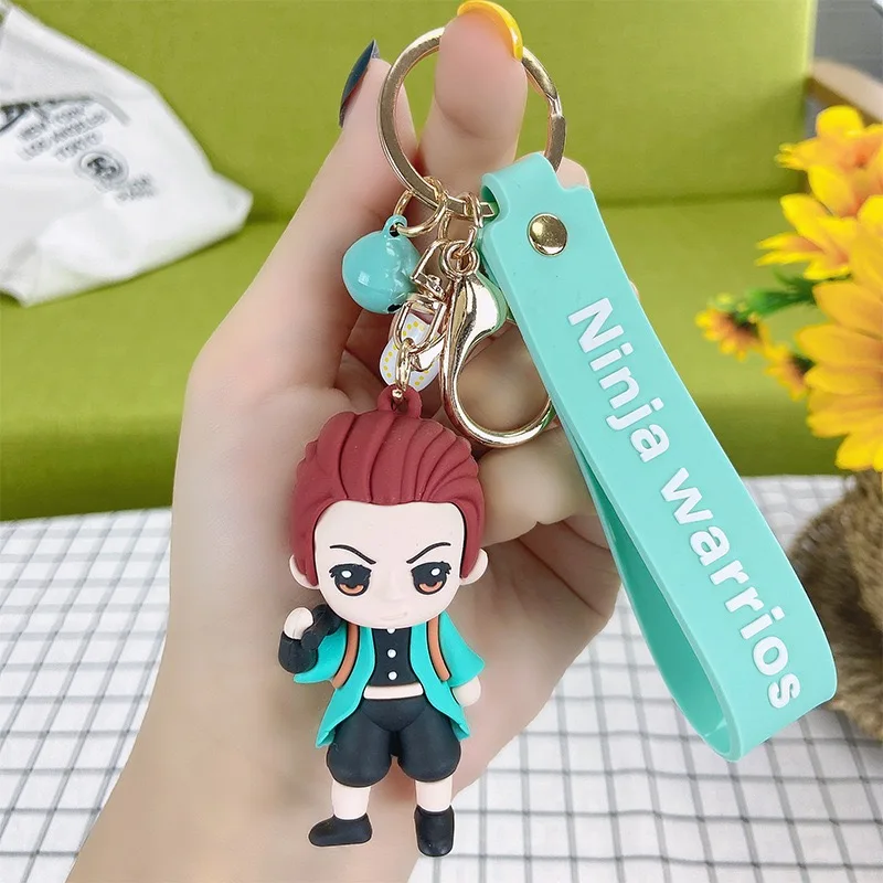 

New Ghost Slayer's Blade Anime Cartoon Character Keychain Pendant Creative Car Cute Gift