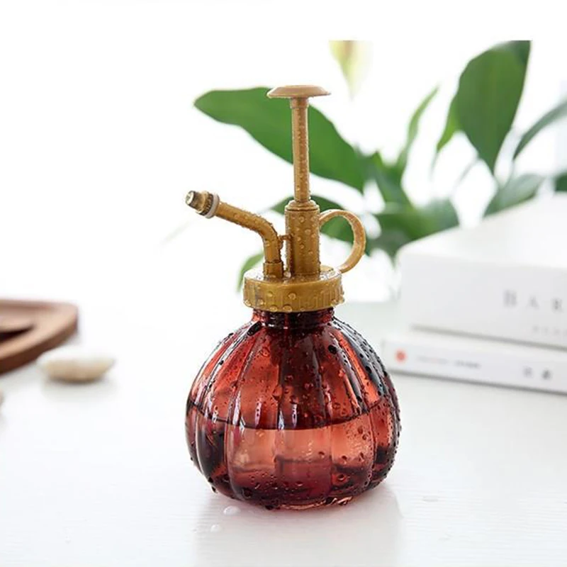 Красочная Тыква Винтаж садоводства устройство Ретро Стекло ваза для полива s