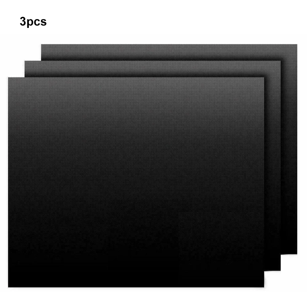3pcs Reusable Non-Stick BBQ Grill Mat Pad Baking Sheet Meshes Portable Outdoor Picnic Cooking Barbecue Tool Sets | Дом и сад