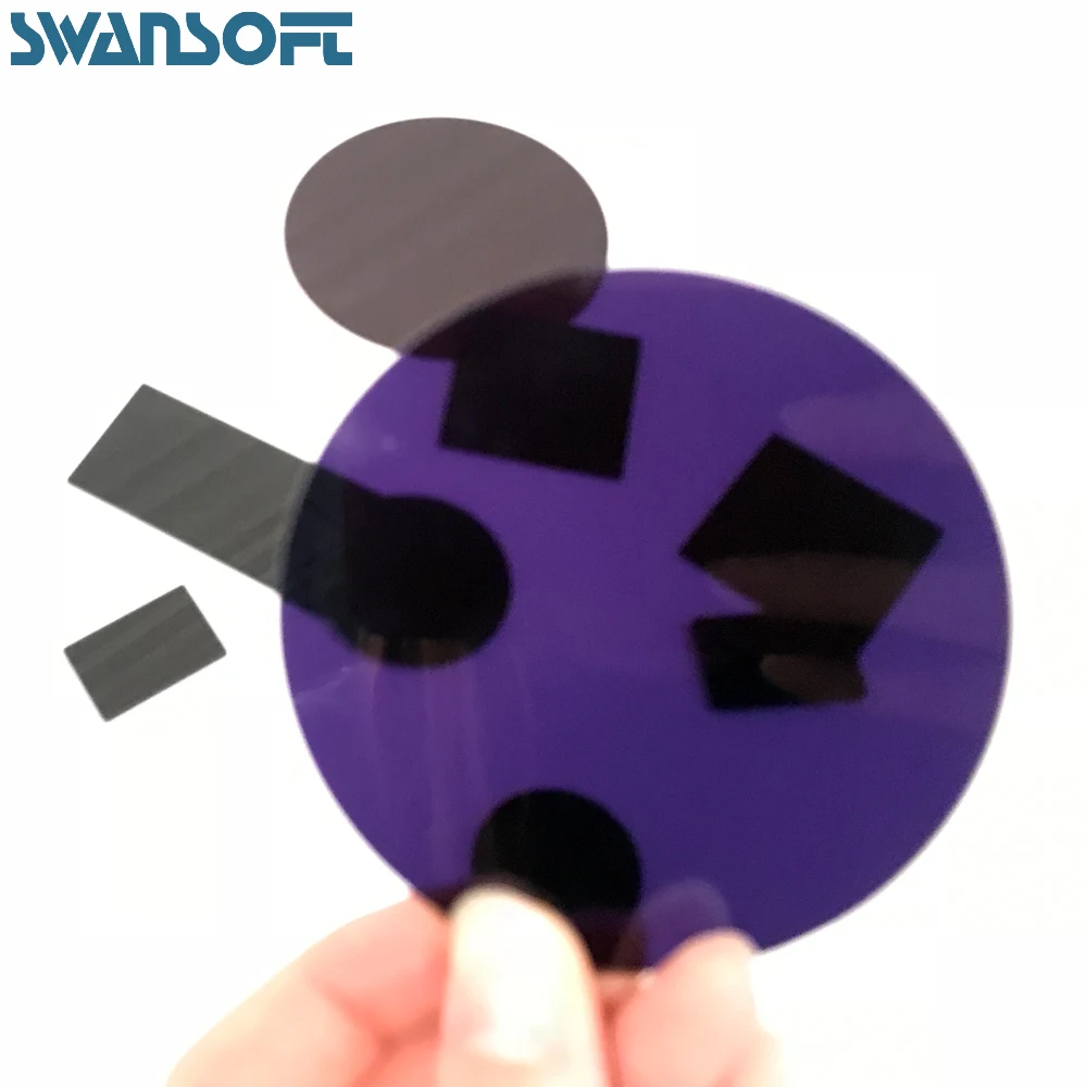 U-360 365nm ZWB2 УФ-полосовой фильтр для 3D-принтера ультрафиолетовая передача видимое поглощающее стекло