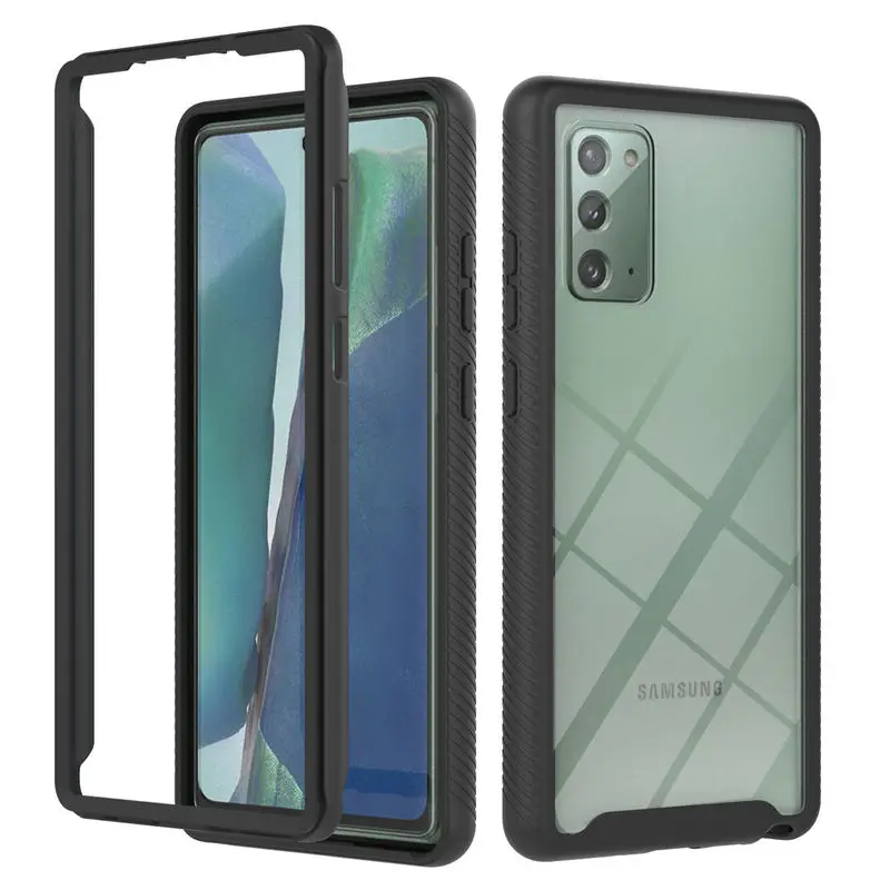 

For Samsung Note 20 Ultra S10 Plus S10E S20 Ultra A10 A10S A20 A20S A20E Case Fashion Transparent Silicone Shockproof Back Cover