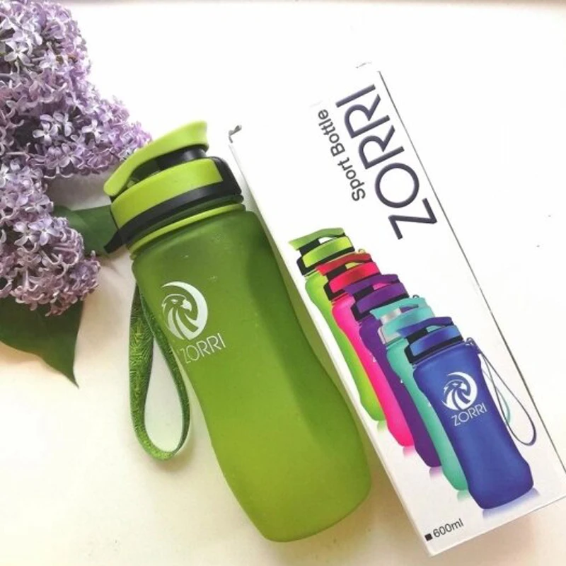 Спортивная бутылка с эффектом скраба ZORRI портативная пластиковая распылителем