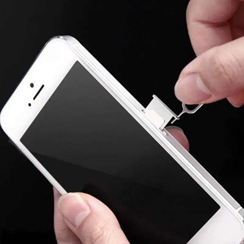 10 шт. Инструмент для извлечения sim-карты игла держатель извлечение iPhone7 6 5 Xiaomi3
