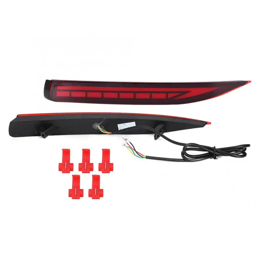 1 Pair of 12V Car LED Rear Bumper Tail Brake Stop Light Lamp Fit for Toyota Corolla 2019-2020 Styling | Автомобили и мотоциклы