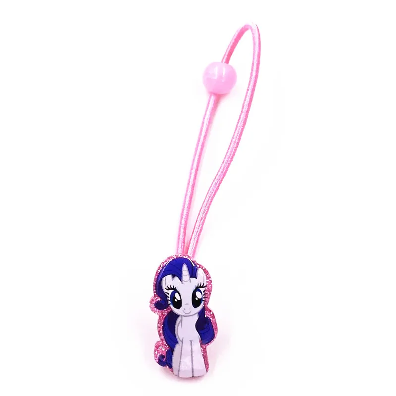 1 шт. Новое поступление резинки для волос My Little Poni Icon Блестящие Нейлоновые из