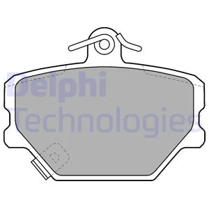 

DELPHI LP1465 BRAKE LINING ON 01 SMART