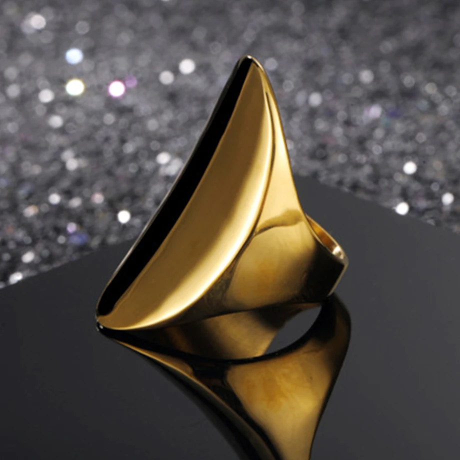 2019 Новое модное большое кольцо для женщин Вечерние вечернее ювелирное овальное