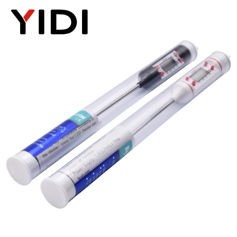 Цифровой термометр для барбекю и мяса кухонный измеритель температуры воды