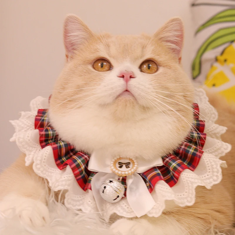 

Кружевной ошейник для щенков, слюнявчик, полотенце для слюней, аксессуары для фотосъемки