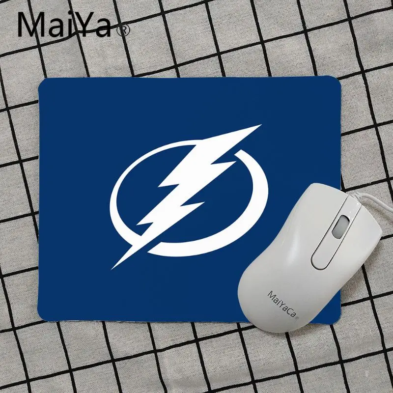 Maiya высокое качество Tampa Bay Lightning ice hockey высокоскоростной коврик для мыши Лидер продаж подставка под руку мышь
