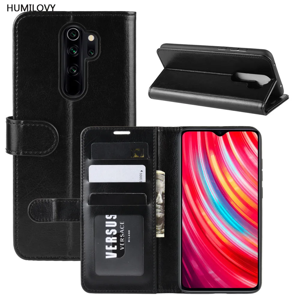 Чехол для Xiaomi Redmi Note 8 Pro чехол Note8 книжка из искусственной кожи с подставкой