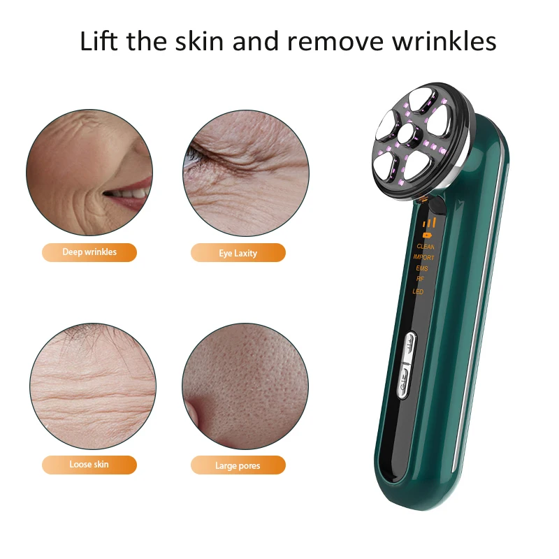 RF & EMS мезотерапия лица радиочастотной подтяжки кожи омолаживающий уход за кожей