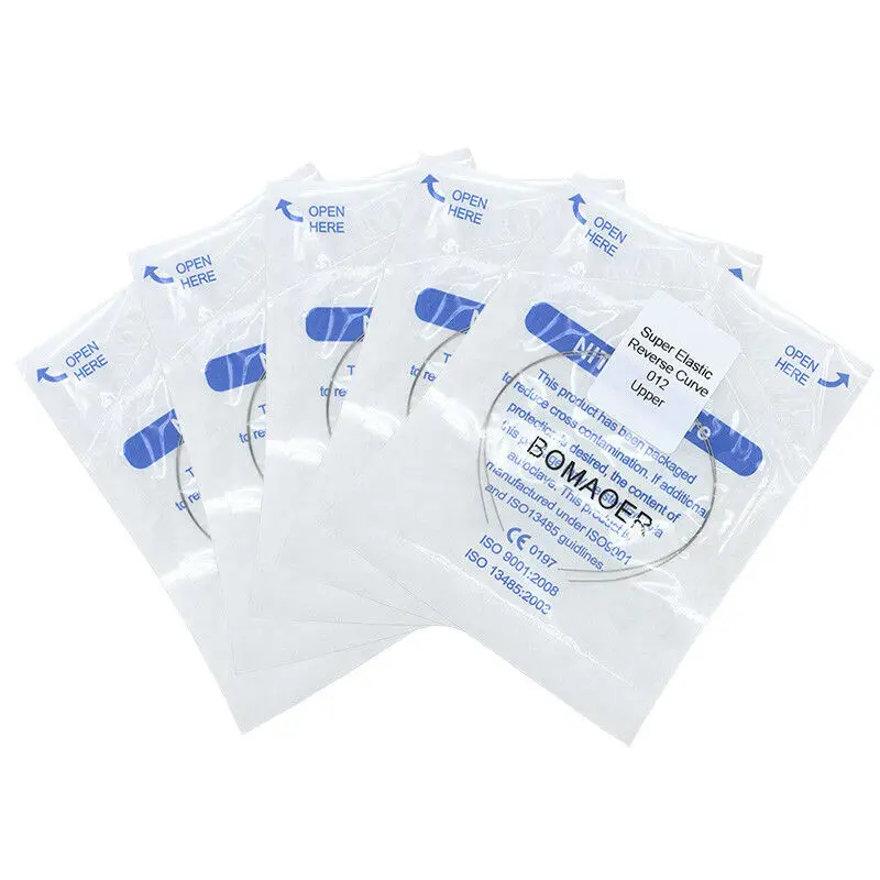 Стоматологический ортодонтический супер эластичный нити-провод 5 упаковок