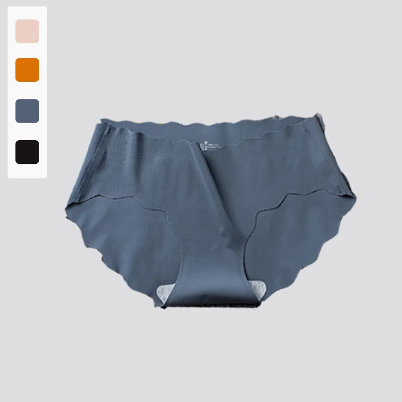

Комплект бесшовных трусиков, удобное нижнее белье для женщин, модные трусы с низкой посадкой, 5 цветов, дамское белье