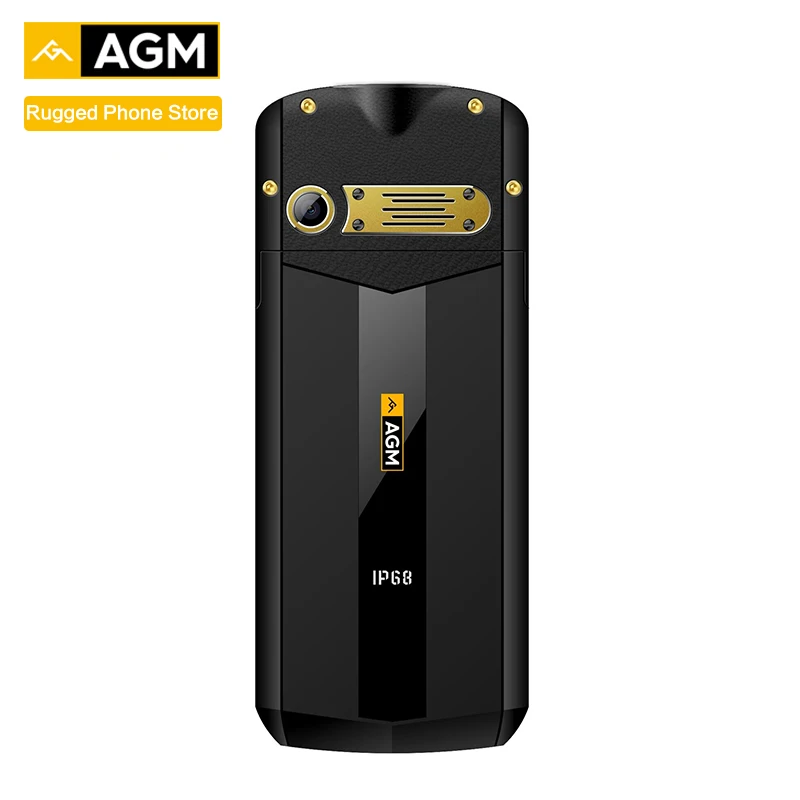 AGM M2 2," прочный телефон две sim-карты задний 0.3MP Открытый Телефон IP68 водонепроницаемый противоударный фонарь-прожектор 1970mAh