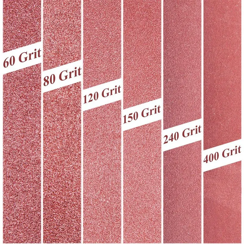 

24 PCS 1X 30 Inch Aluminum Oxide Sanding Belts Assorted Sandpaper Sander Belt for Belt Sander