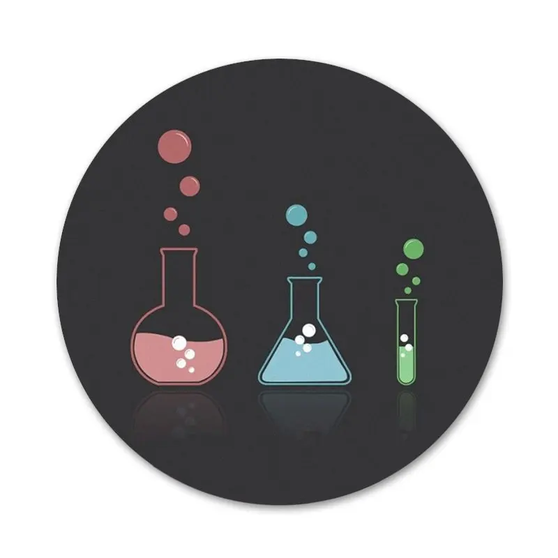 Значки биологии и ДНК 58 мм значки металлические для украшения одежды рюкзака |