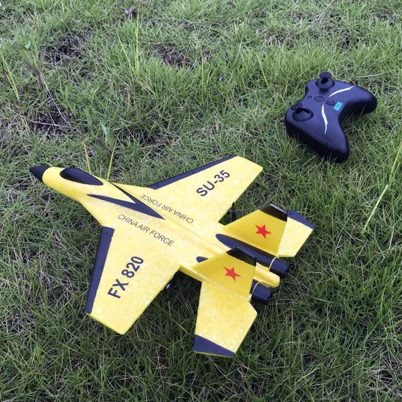

2.4G Glider RC drone SU35 Fixed wing airplane Hand Throwing foam dron Electric Remote Control Outdoor RC Plane toys for boys