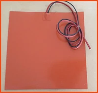 silicone heater pad riscaldatore 110v 600w 400400mm per stampante 3d letto calore heating film for heat sealing machine