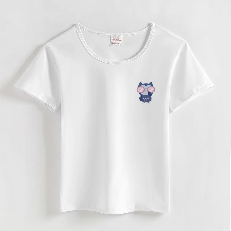 Женская футболка более размера d рисунок питомца с коротким рукавом для девочки