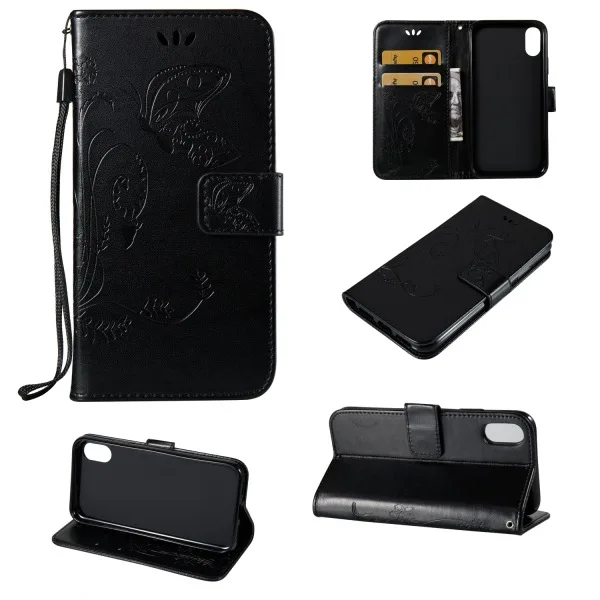 Чехол-бумажник с откидной крышкой для samsung Galaxy Note 8 9 S10 S9 S8 Plus S7 S6 Edge A30 A40 A50 A70 A20 E M40, чехлы-книжки из ТПУ кожи