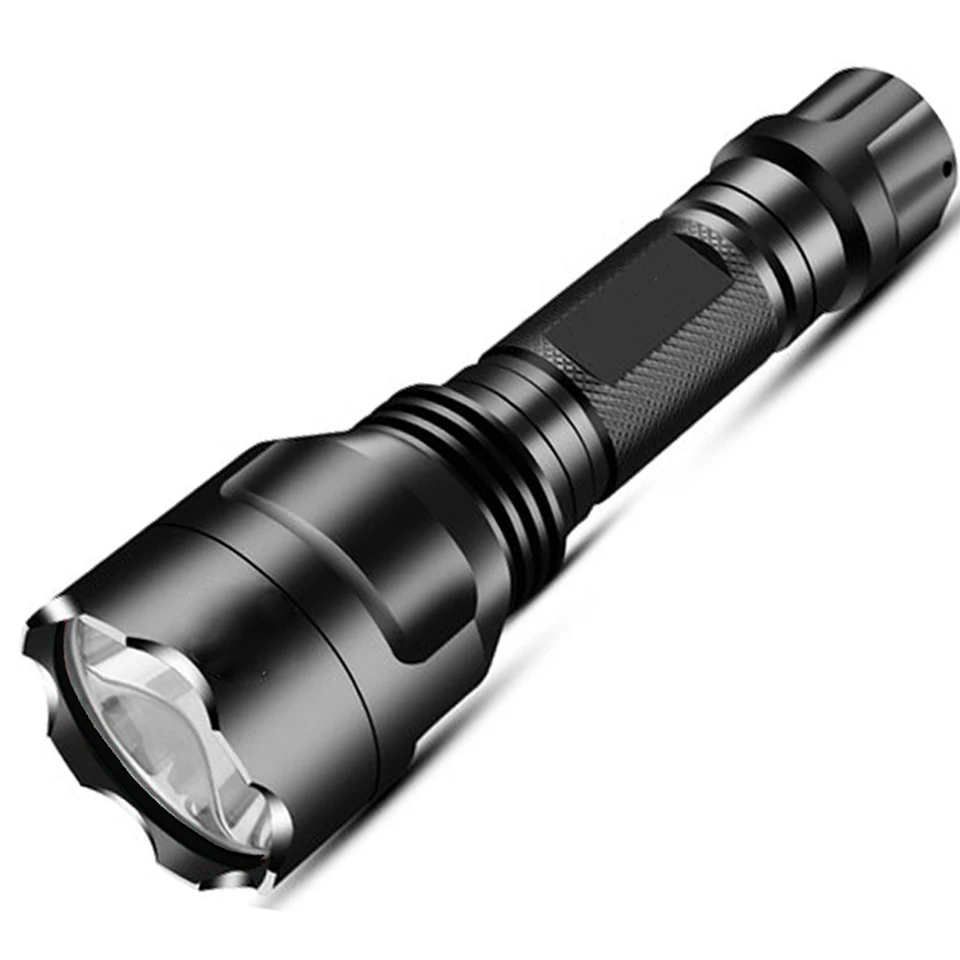 

New XHP50 LED Flashlight Torch C8 5 Mode XM-L2 T6 Q5 High Power Lamp Light Super Bright Portable Led Light for Camping fishing