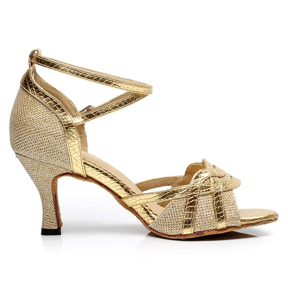 DKZSYIM/танцевальная обувь для латиноамериканских Танго Женские сандалии бальных