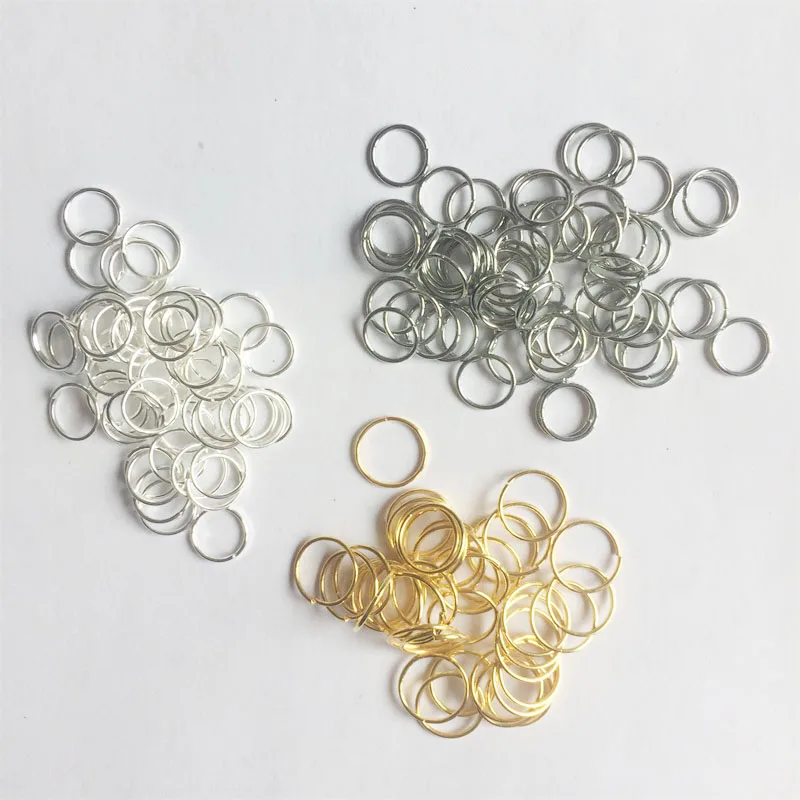 Незамкнутые соединительные кольца из сплава 500 шт. 4 мм 6 8 10 для изготовления